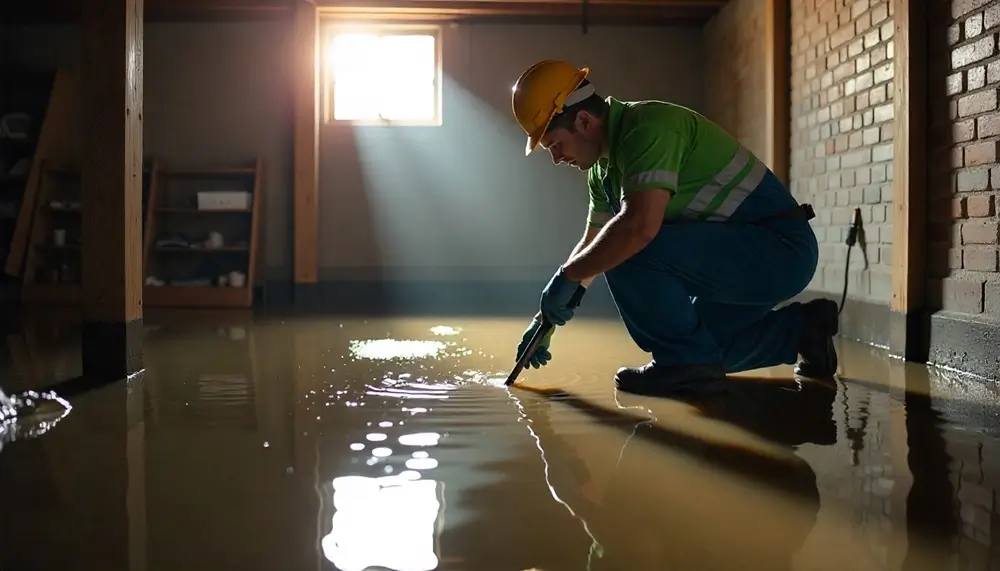 Professional water damage restoration services in Taylor Springs, IL